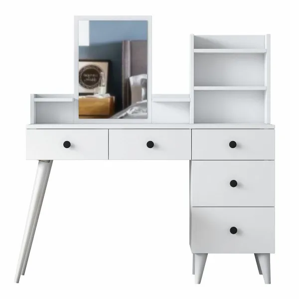 Kalune Design Toaletní stolek Margot 01 bílý