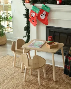Kalune Design Sada dětského nábytku Mickey hnědá