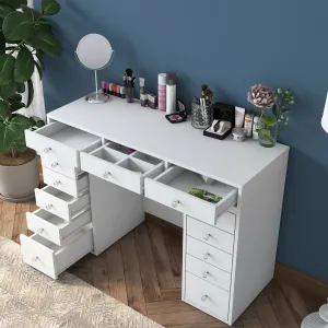 Kalune Design Toaletní stolek Melissa 01 bílý