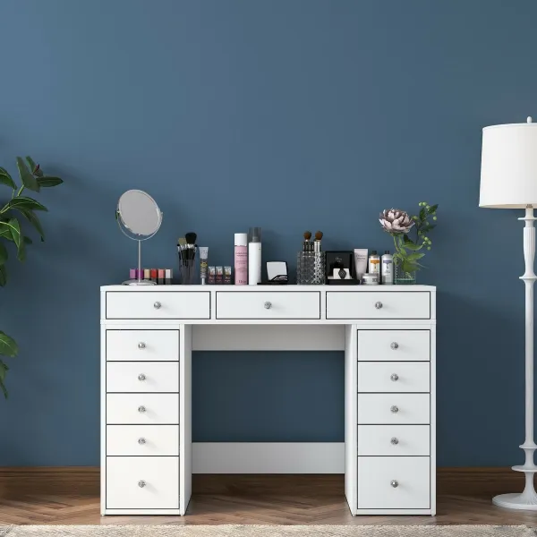 Kalune Design Toaletní stolek Melissa 01 bílý