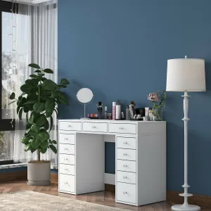 Kalune Design Toaletní stolek Melissa 01 bílý