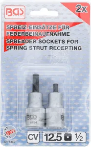 BGS Technics BGS 6455 – sada rozpínacích adaptérov pre puzdro vzpery, 2 diely