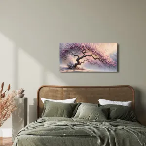 Obraz ružový strom života v kvete