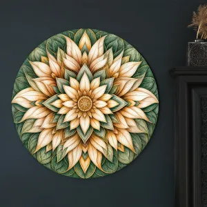 Kvetinová mandala - Srdce džungle