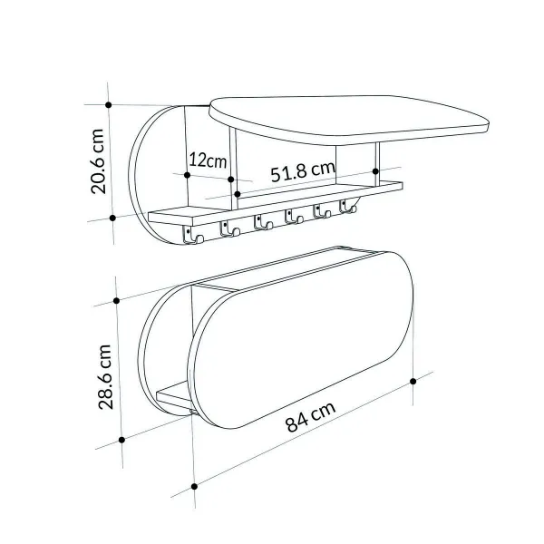 Coat Hanger Kroma Hanger - White