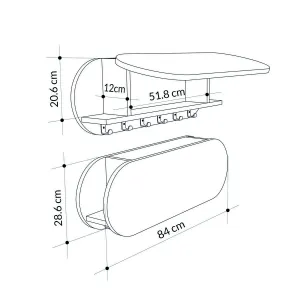 Coat Hanger Kroma Hanger - White