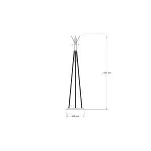 Coat Hanger Foley - Oak