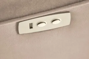 Elektrické polohovacie kreslo s USB SEMIR 2 Halmar