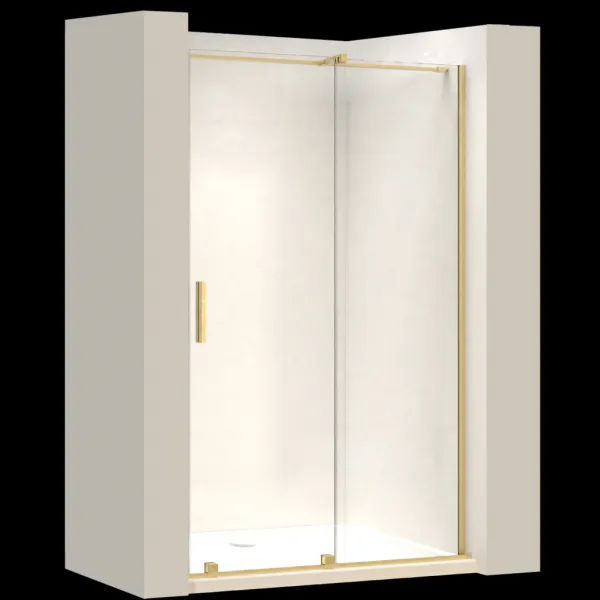 REA/S - Sprchové Dvere Montana 130 Gold brush KPL-K6400