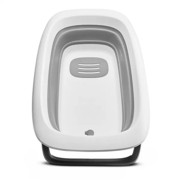 Prebaľovací pultík s vaničkou Kinderkraft Bubbly Grey