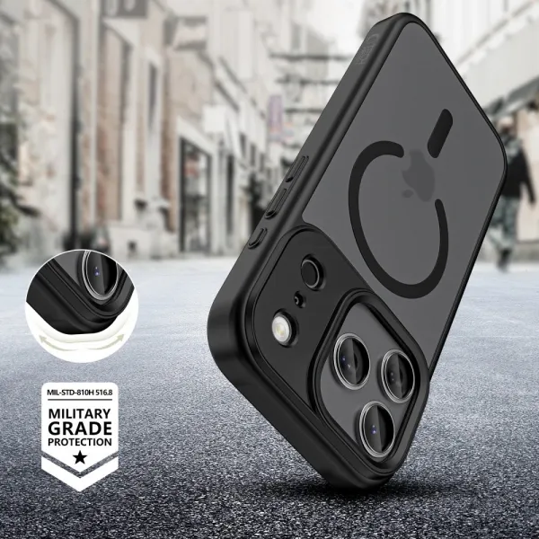 Tech-Protect MagMat MagSafe, iPhone 17 Pro Max, čierne matné