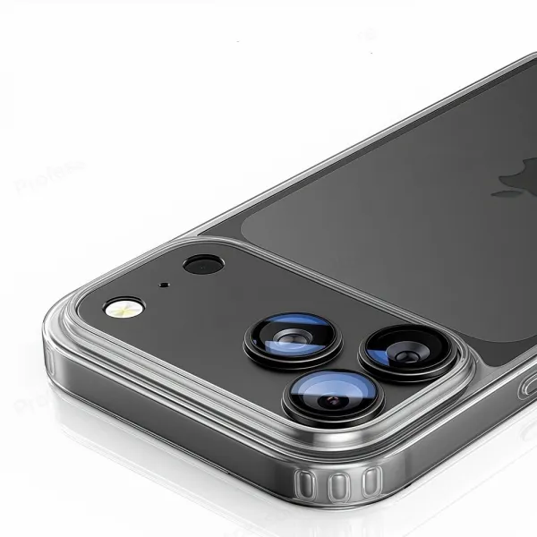 Tech-Protect CamFull Fit+, sklíčko pre objektív fotoaparátu, iPhone 17 Pro Max, čierne