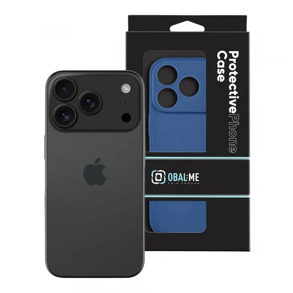 OBAL:ME Matte TPU Kryt pre iPhone 17 Pro, modrý