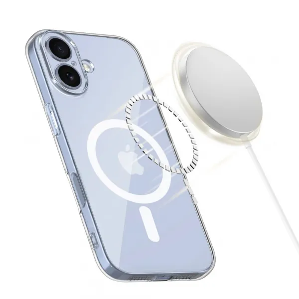 Tech-Protect Flexair MagSafe, iPhone 17, priehľadný