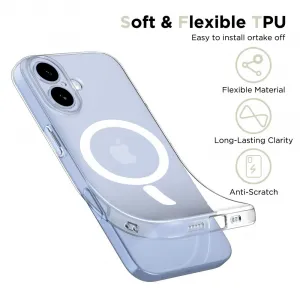 Tech-Protect Flexair MagSafe, iPhone 17, priehľadný