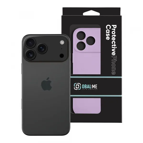 OBAL:ME Matný TPU kryt pre iPhone 17 Pro Max, fialový