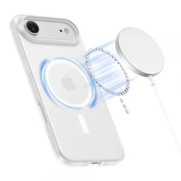 Tech-Protect MagSlim MagSafe, iPhone Air, biely matný