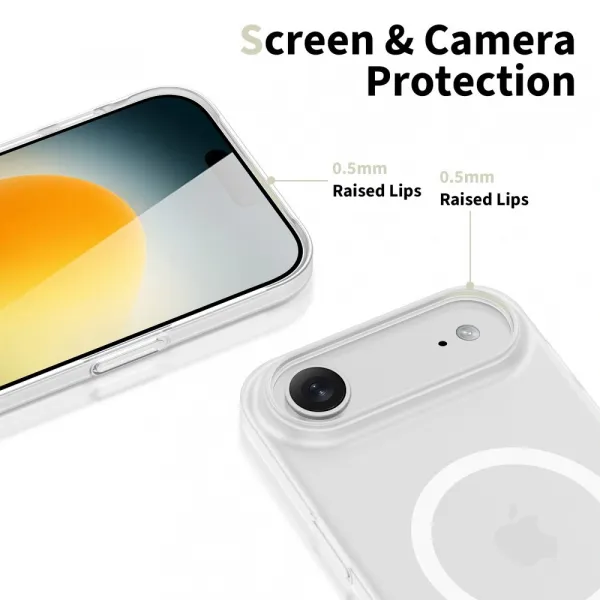Tech-Protect MagSlim MagSafe, iPhone Air, biely matný