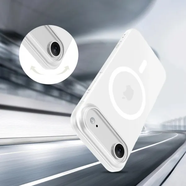 Tech-Protect MagSlim MagSafe, iPhone Air, biely matný