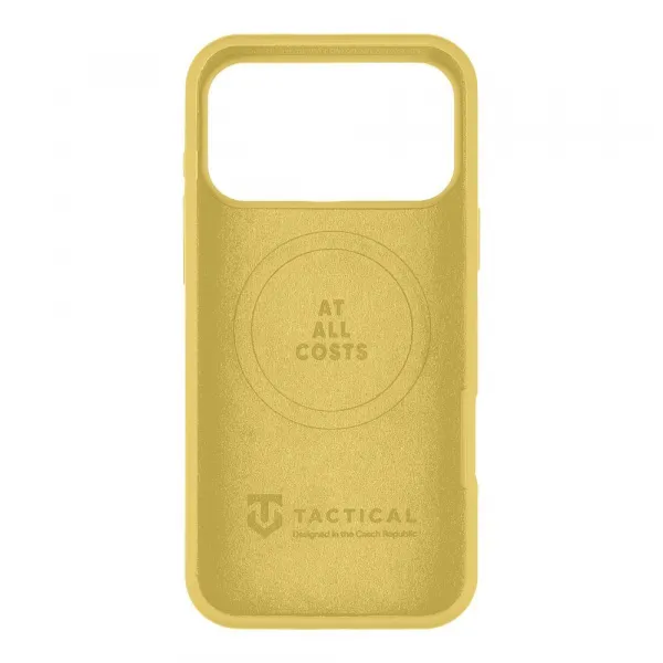 Tactical MagForce Velvet Smoothie kryt, iPhone 17 Pro Max, žltý