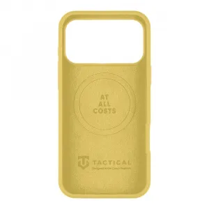 Tactical MagForce Velvet Smoothie kryt, iPhone 17 Pro Max, žltý