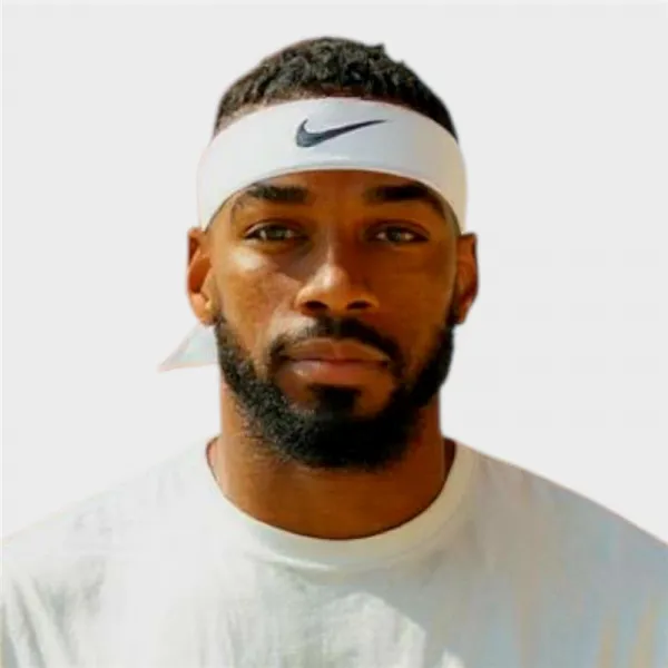 Čelenka NIKE TENNIS HEADBAND WH BK