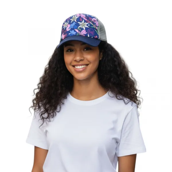 Dámska šiltovka BUFF TRUCKER CAP FLOWERS 2023