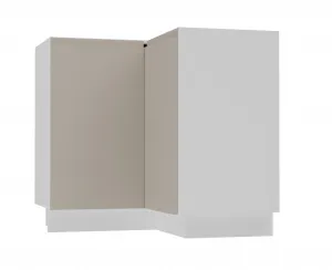 ArtExt Kuchynská skrinka spodná rohová AVELLINO | D12 90 Farba korpusu: Grey
