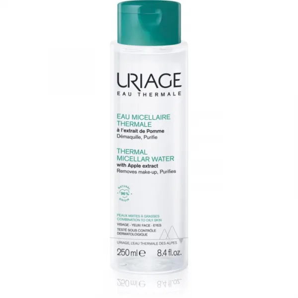 Uriage Hygiène Thermal Micellar Water - Combination to Oily Skin micelárna čistiaca voda pre zmiešanú až mastnú pokožku 250 ml