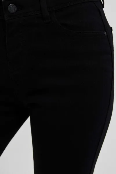 Marisse Medium Waist Jeans L-Je-3701 Black