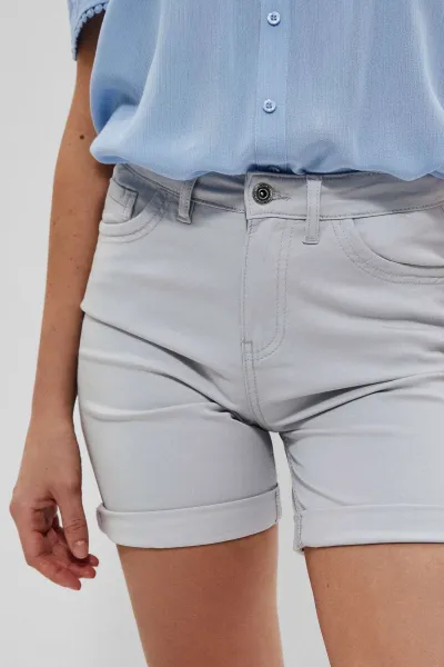 Marisse Lyocell Shorts L-Sh-3702 Grey