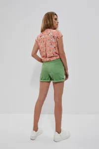 Marisse Lyocell Shorts L-Sh-3703 Palm