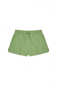 Marisse Smooth Cotton Shorts L-Sh-3709 Palm