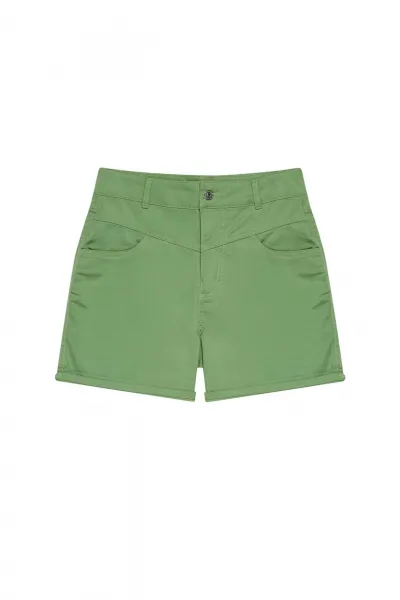 Marisse Lyocell Shorts L-Sh-3703 Palm