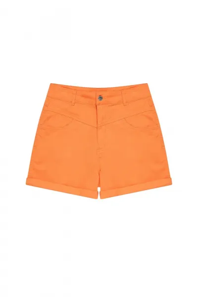 Marisse Lyocell Shorts L-Sh-3703 Melon