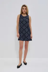 Marisse Summer Dress With Straps L-Su-3741 Navy