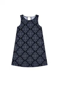 Marisse Summer Dress With Straps L-Su-3741 Navy