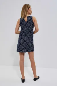 Marisse Summer Dress With Straps L-Su-3741 Navy