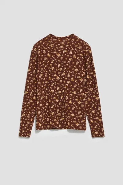 Marisse Blouse Z-Ts-3940 D.Brown