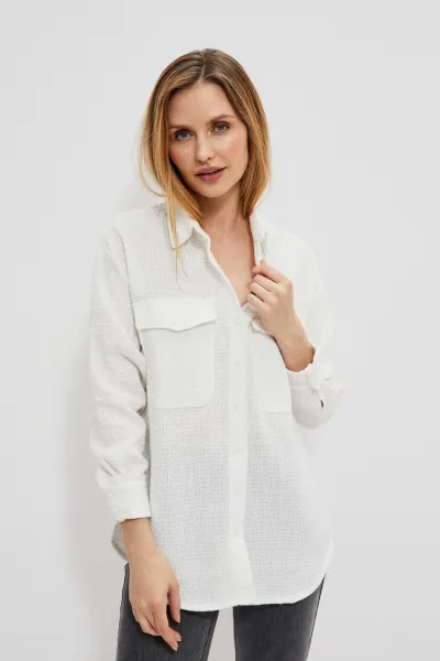 Marisse Shirt Z-Ko-3926 White