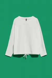 Marisse Women's Sweatshirt L-Bl-4013 Off White