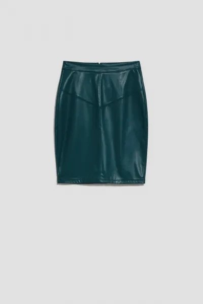 Marisse Skirt Z-Sc-3903 D.Green