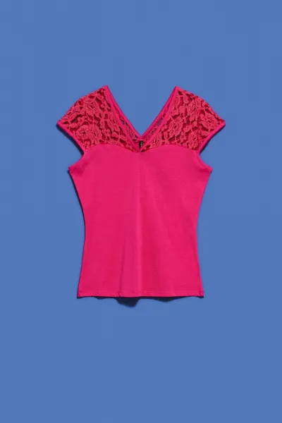 Marisse Blouse L-Ts-4002 Pink