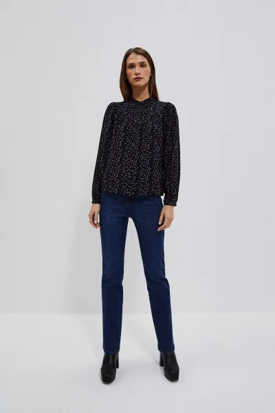 Marisse Women's Shirt L-Ko-4004 Black
