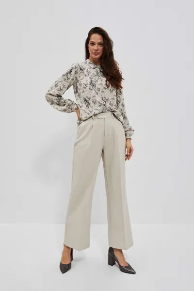 Marisse Women's Trousers L-Sp-4004 L.Beige