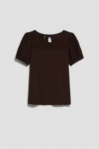 Marisse Women's T-Shirt L-Ts-4013 D.Oak