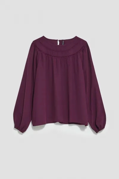 Marisse Shirt Z-Ko-3930 Burgundy