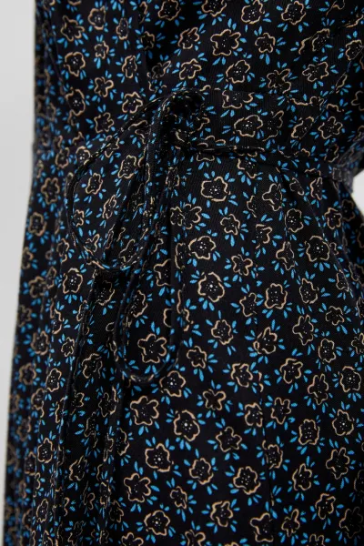 WOMEN'S DRESS L-SU-4008 BLACK