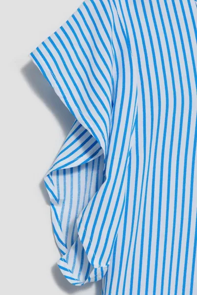 WOMEN'S SHIRT L-KO-4036 BÍLÁ_FRESH BLUE