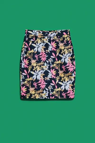 WOMEN'S SKIRT L-SC-4006 D.OAK